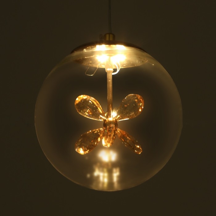 Подвес BayerLux "Сфера" LED 12Вт 3000-6000К золото 15х15х100см