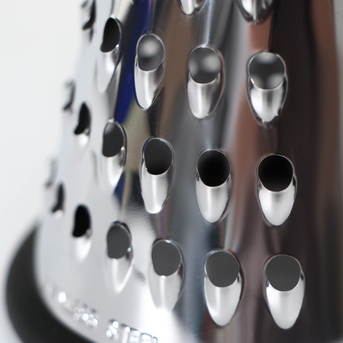 Тёрка Доляна Forest, 24×11,5 см, силиконовое основание, цвет чёрный, коричневый Тёрка Доляна Forest, 24×11,5 см, силиконовое основание, цвет чёрный, коричневый