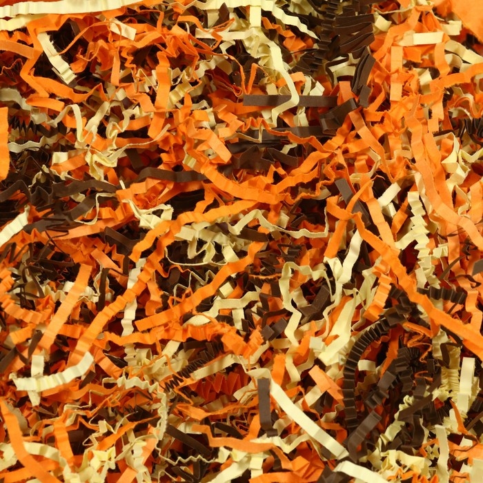 Наполнитель бумажный «Золотая осень», коричневый, желтый, оранжевый, 50 г Наполнитель бумажный «Золотая осень», коричневый, желтый, оранжевый, 50 г