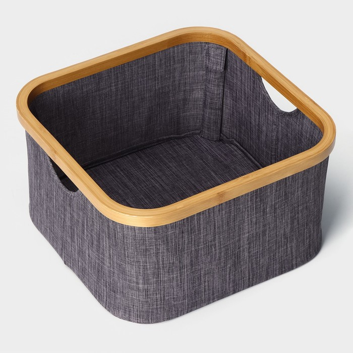 Короб для хранения LaDо́m «Лофт», 33,5×33,5×17,5 см Короб для хранения LaDо́m «Лофт», 33,5×33,5×17,5 см