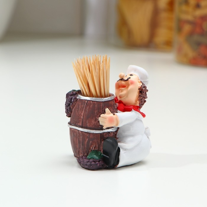 Подставка под зубочистки «Повар» Подставка под зубочистки «Повар»