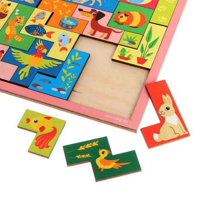 Головоломка тетрис «Любимцы» Головоломка тетрис «Любимцы»