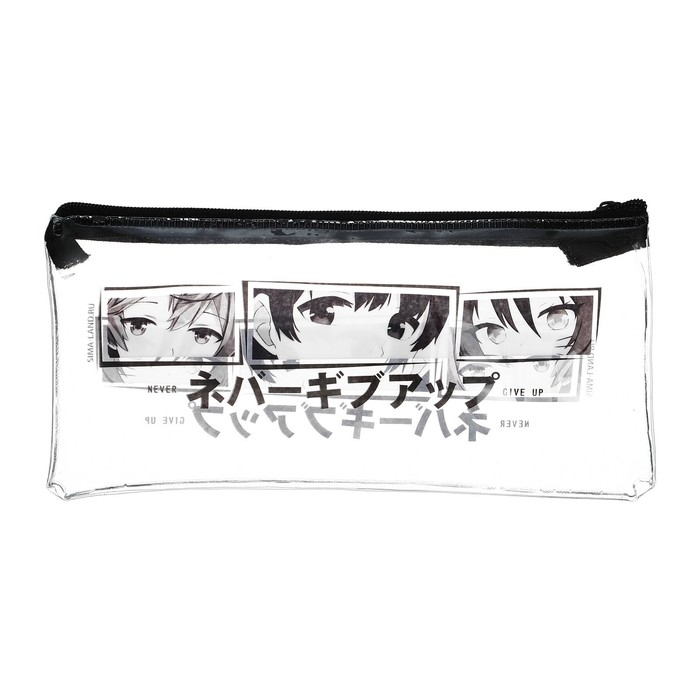 Пенал мягкий 1 отделение, 95 х 205 мм, плоский, ПВХ, Calligrata Пенал мягкий 1 отделение, 95 х 205 мм, плоский, ПВХ, Calligrata "Аниме"