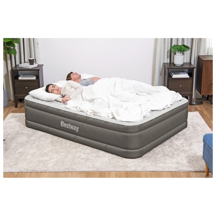 Кровать надувная Queen, 203 x 152 x 46 см, со встроенным электронасосом, 69050 Bestway Кровать надувная Queen, 203 x 152 x 46 см, со встроенным электронасосом, 69050 Bestway