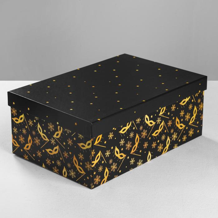 Набор коробок 10 в 1 «Золотой», 12 х 7 х 4‒32.5 х 20 х 12.5 см, Новый год