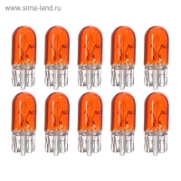 Галогенная лампа Cartage  ORANGE T10 W5W, 5 Вт, 12 В, набор 10 шт