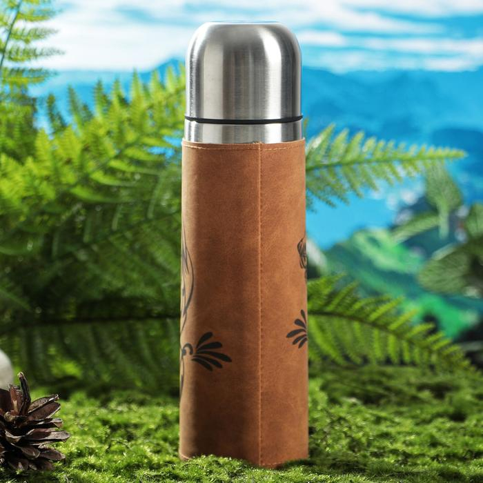 Набор «Охота - занятие храбрых», термос 500 мл, кружка 2 шт Набор «Охота - занятие храбрых», термос 500 мл, кружка 2 шт