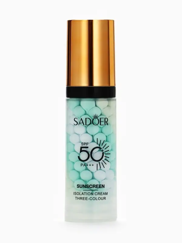 Крем-консилер под макияж 3 в 1, трехцветный