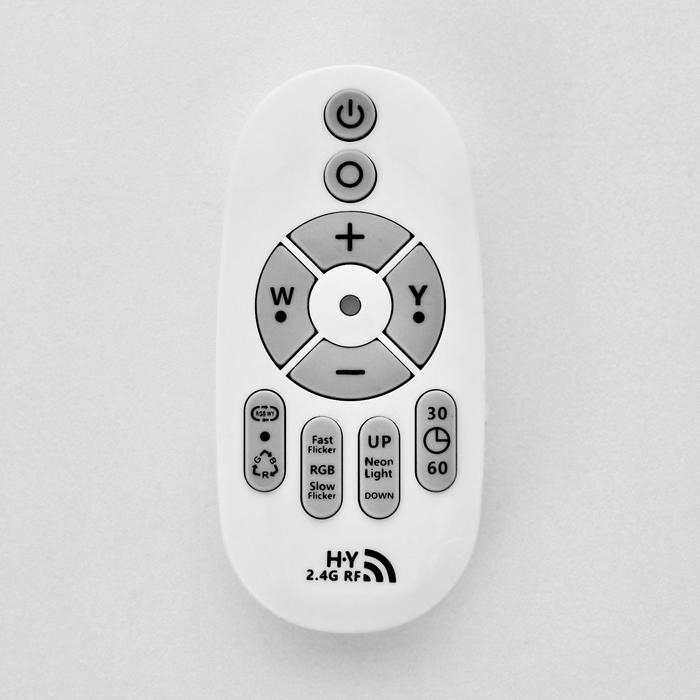 Торшер с ПДУ 16655/1 LED RGB 32х32х150 см