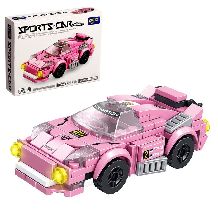 Конструктор Гонка &laquo;Спорткар&raquo;, 101 деталь