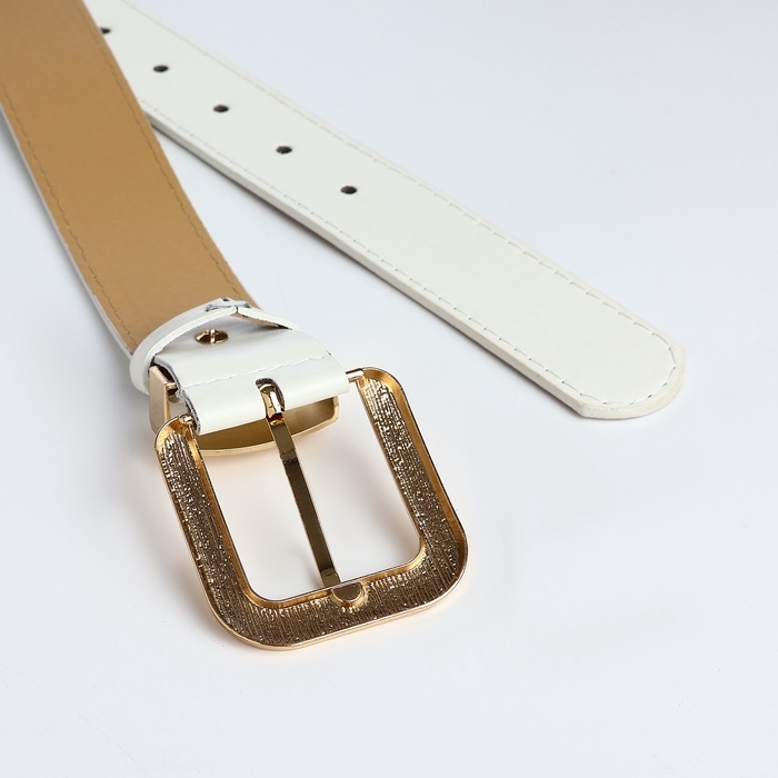 Ремень женский, ширина 3 см, пряжка металл, цвет Ремень женский, ширина 3 см, пряжка металл, цвет