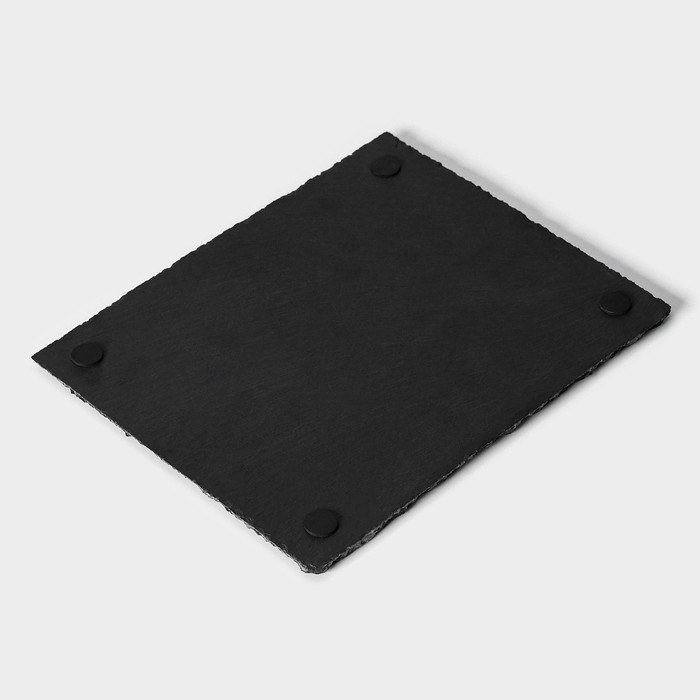 Доска для подачи из сланца Magistro Valley, 25×20 см Доска для подачи из сланца Magistro Valley, 25×20 см