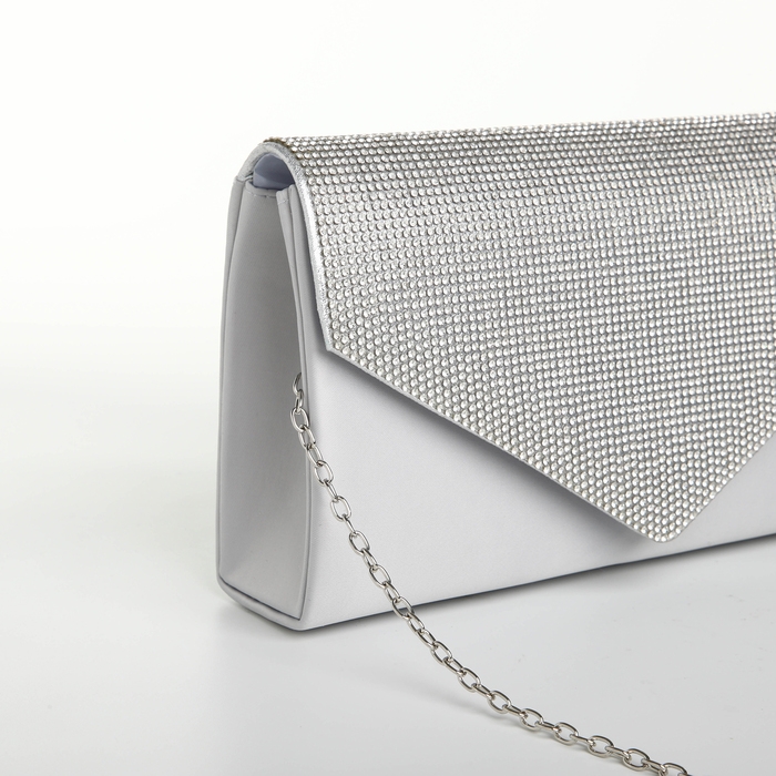 Сумка-клатч на магните, цвет серый Сумка-клатч на магните, цвет серый