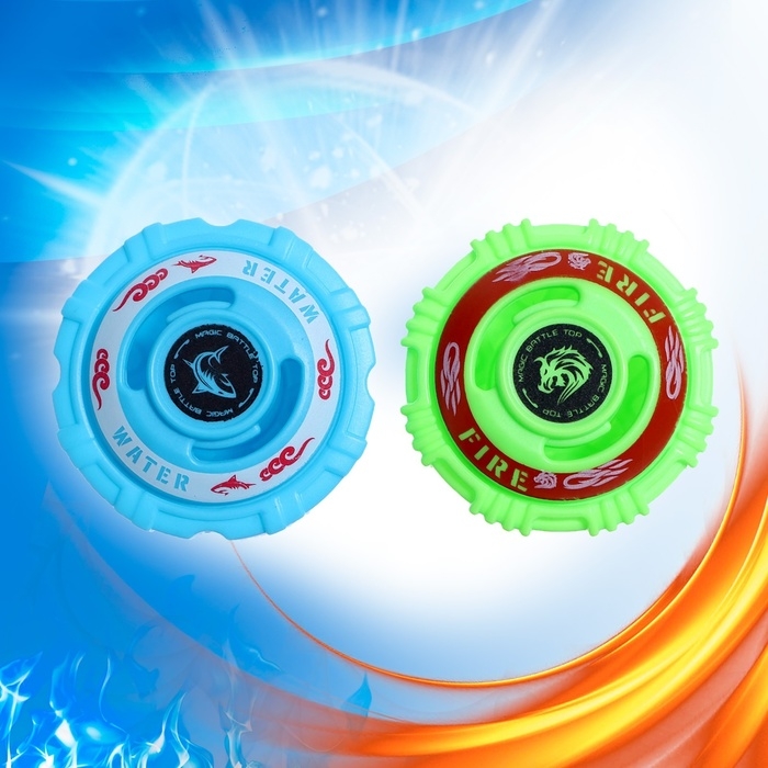 Набор волчков &laquo;Быстрая атака&raquo;, с устройством запуска, цвета МИКС