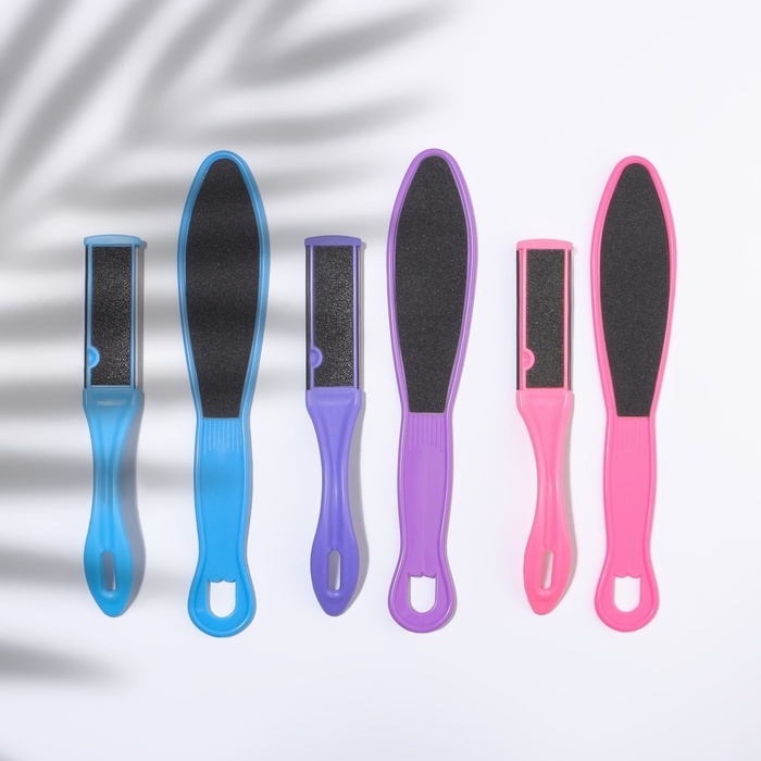 Набор для педикюра, 2 предмета, цвет МИКС