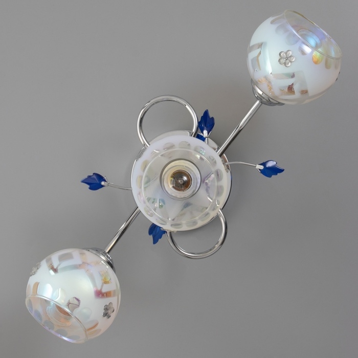 Люстра Люстра "Детта" 3х40Вт Е27 Хром МОДЕЛЬ: 2595290