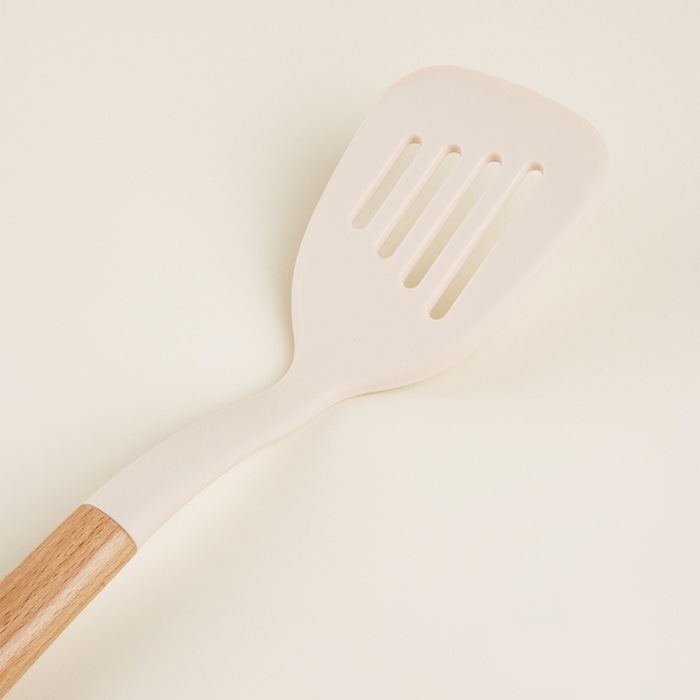 Лопатка с прорезями SL Home, 33×9×5 см, цвет бежевый Лопатка с прорезями SL Home, 33×9×5 см, цвет бежевый