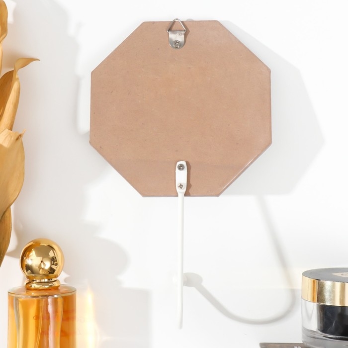 Крючок декоративный дерево Крючок декоративный дерево "Цветок. Восьмигранник" 11,6х0,7х20 см