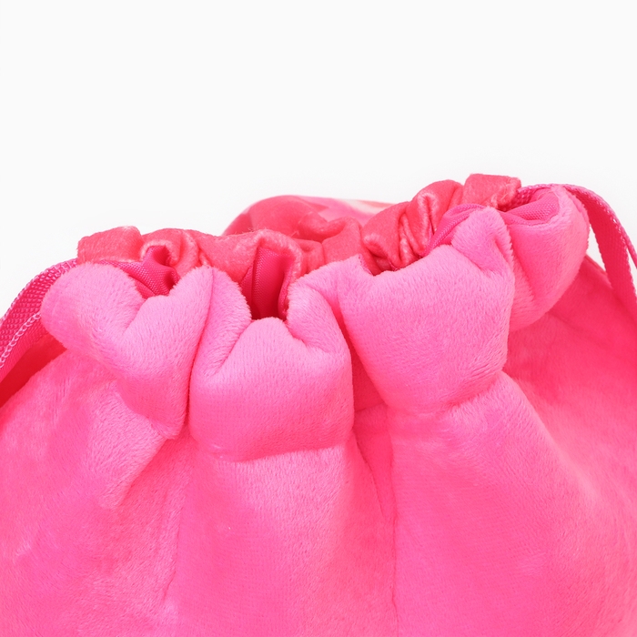 Сумка детская «Белая кошечка», 35 × 30 см, цвет розовый