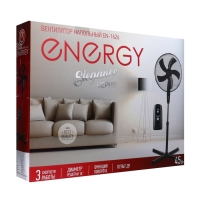 Вентилятор Energy ELEGANCE EN-1626, напольный, 45 Вт, 3 режима, чёрный