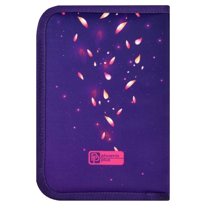 Пенал 1 секция, 133 х 200 х 35 мм, текстильный, Феникс Пенал 1 секция, 133 х 200 х 35 мм, текстильный, Феникс "Волшебный кот" 65663