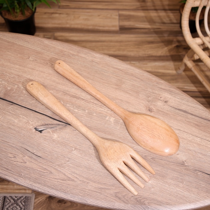 Вилка-ложка  сувенирная 50 см Вилка-ложка  сувенирная 50 см