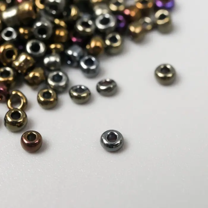 Бисер круглый размер 12/0  Бисер круглый размер 12/0 "Маслина" 20 гр