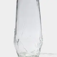 Ваза стекло настольная "Мариба" 22х10,5 см, прозрачный Ваза стекло настольная "Мариба" 22х10,5 см, прозрачный