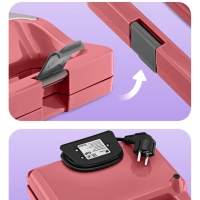 Вафельница для бельгийских вафель КТ-3654 - 750 Вт