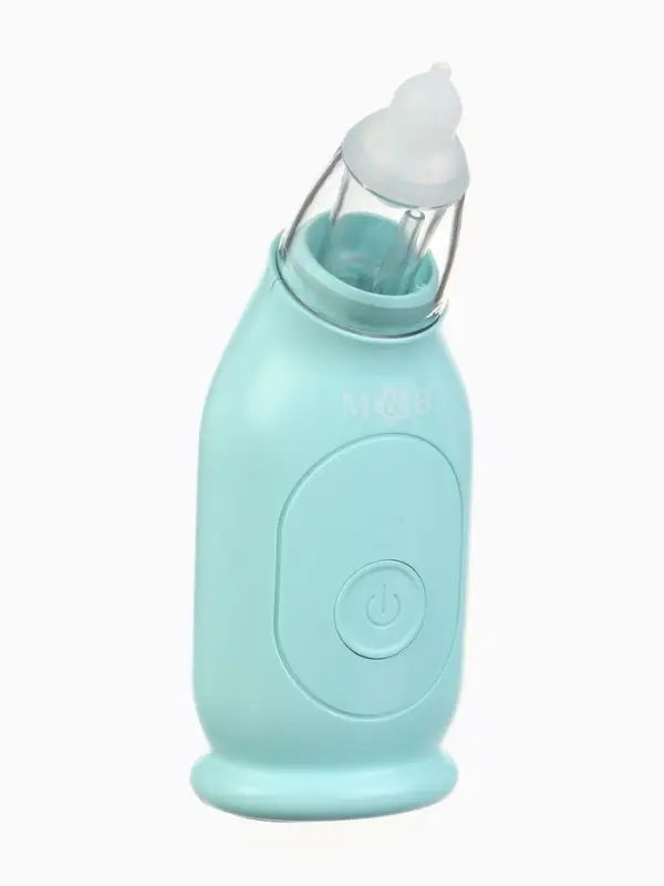 Аспиратор для новорожденных электронный, назальный (набор: 2 насадки, аксессуары, зарядка Type-C)