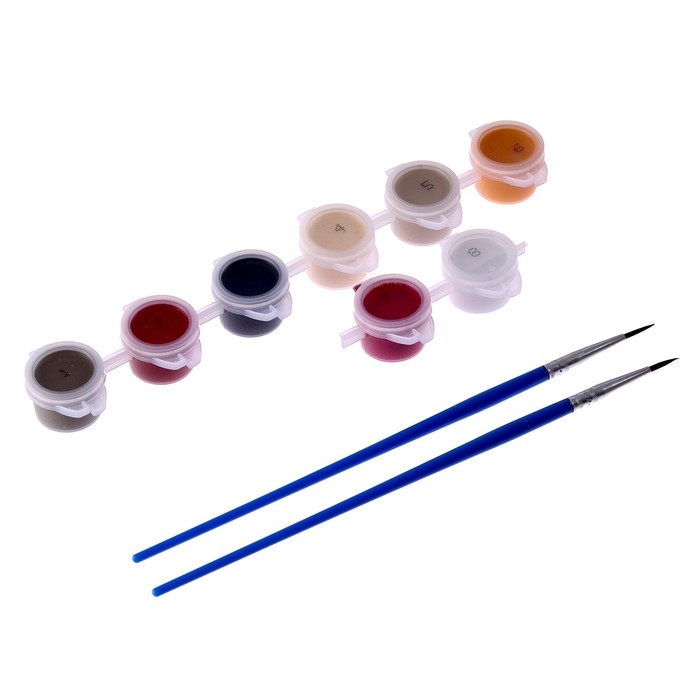 Хэллоуин. Картина по номерам для детей «Девочка со свечками», 21 х 15 см