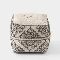 Корзинка плетёная &laquo;Бонтанг&raquo;, 12&times;12&times;10 см, бамбук, светлая