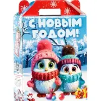 Сладкий новогодний подарок «Совята», 800 г