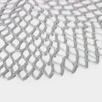 Салфетки сервировочные на стол Доляна &laquo;Лея&raquo;, d=38 см, 4 шт., серебряные