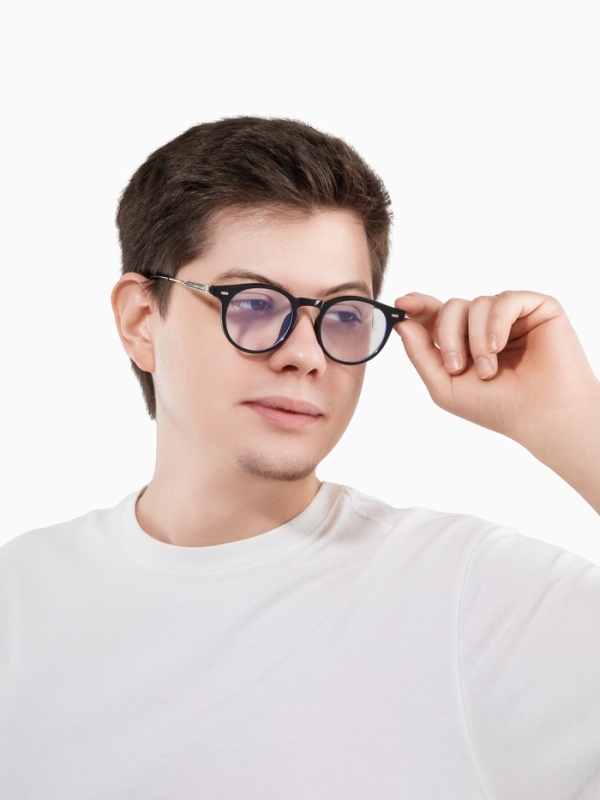 Очки компьютерные антиблик дужка 14.5 см, ширина 10.6 см, линза 4.6×4.5 см Очки компьютерные антиблик дужка 14.5 см, ширина 10.6 см, линза 4.6×4.5 см