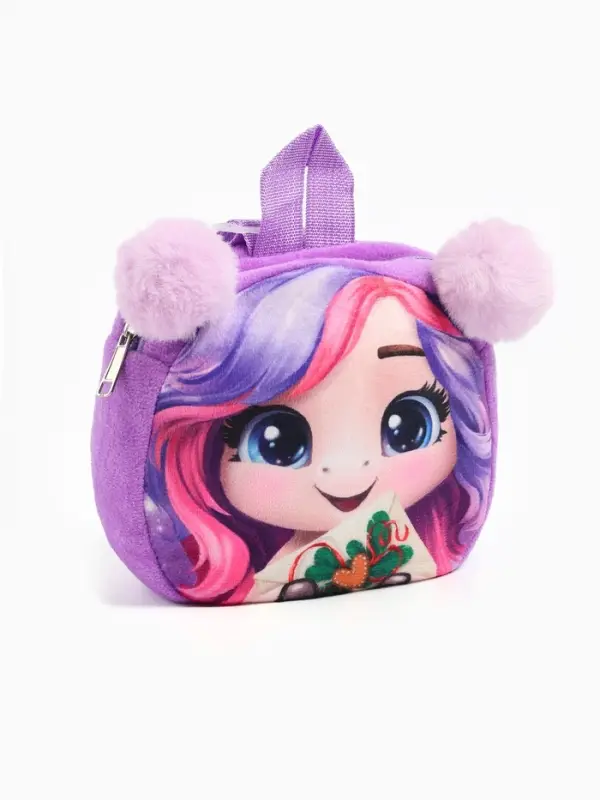 Рюкзак детский новогодний «Лошадка с ушками» Рюкзак детский новогодний «Лошадка с ушками»