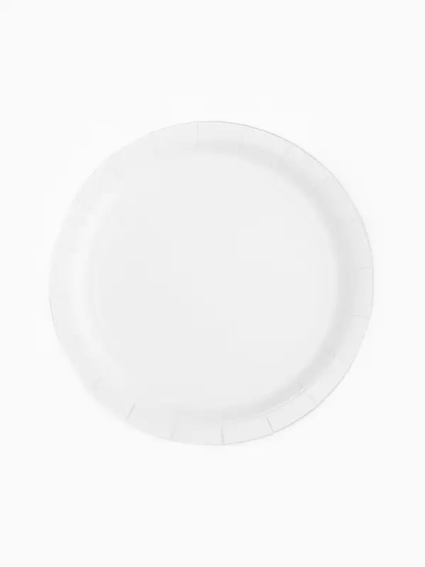 Тарелка одноразовая бумажная &laquo;HB&raquo;, 17 см, 6 шт