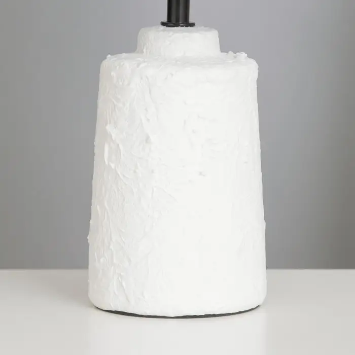 Лампа настольная RISALUX &laquo;Мирана&raquo;, Е14, 40 Вт, белая, 18&times;18&times;34 см
