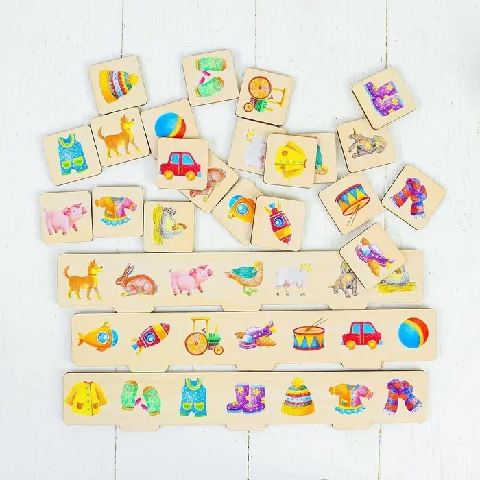 Сортер &laquo;Животные, игрушки, одежда&raquo;