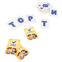 Настольная игра для детей Dream Makers &laquo;Словопад. Школа&raquo;, 2500 заданий, 5+