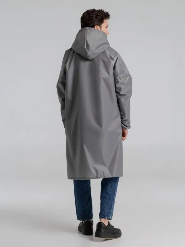Дождевик со светоотражающими элементами Rainman Blink, серый, размер XS