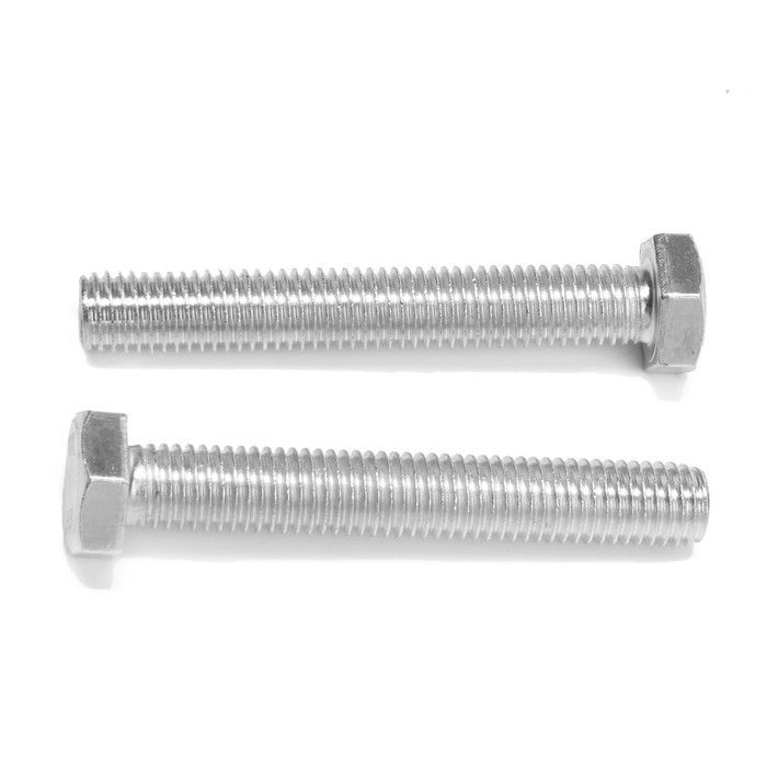 Болт ТУНДРА, оцинкованный, DIN 933, класс прочности 8.8, М12х80 мм, 1 кг Болт ТУНДРА, оцинкованный, DIN 933, класс прочности 8.8, М12х80 мм, 1 кг