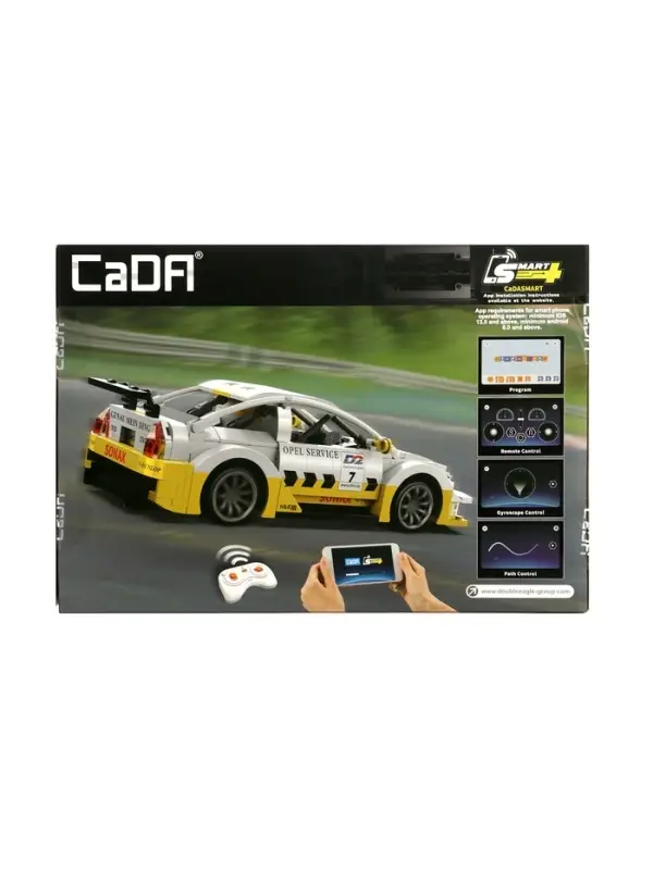 Конструктор радиоуправляемый Конструктор радиоуправляемый "Спорткар", 330 деталей, 2 варианта управления