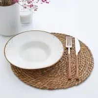 Салфетка сервировочная на стол SL Home &laquo;Жгут&raquo;, d=30&times;0.5 см