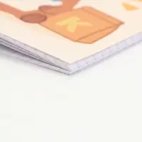 Блокнот А6, 32 л на скрепке, в клетку "Капи мил" Блокнот А6, 32 л на скрепке, в клетку "Капи мил"