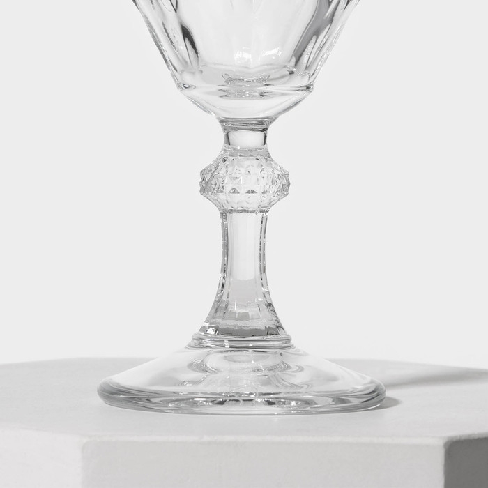 Набор стеклянных рюмок DIAMOND, 49 мл, 4 шт Набор стеклянных рюмок DIAMOND, 49 мл, 4 шт