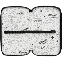 Пенал Комус Класс Football 2отд., ламинат, выб лак, 190x110 мм, ПКК 11-19