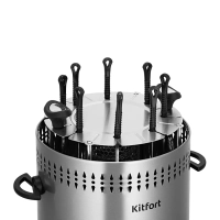 Электрошашлычница для дома КТ-1412 - 1350 Вт Электрошашлычница для дома КТ-1412 - 1350 Вт