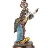 Статуэтка полистоун &laquo;Клоун-фокусник с картами&raquo;, 12&times;11.5&times;23 см