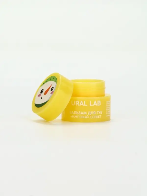 URAL LAB, бальзам для губ, 3 г, манговый сорбет URAL LAB, бальзам для губ, 3 г, манговый сорбет